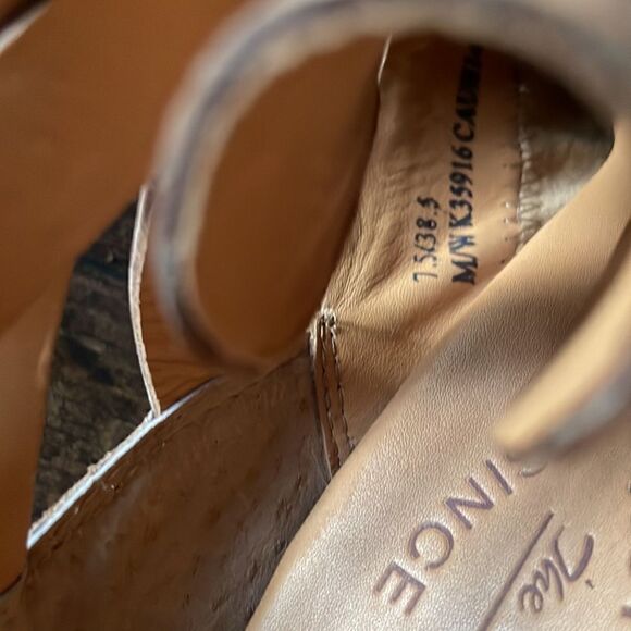 Korkease Leather Womens Stina Booties  in Cachmere Size 7.5 - Picture 9 of 10